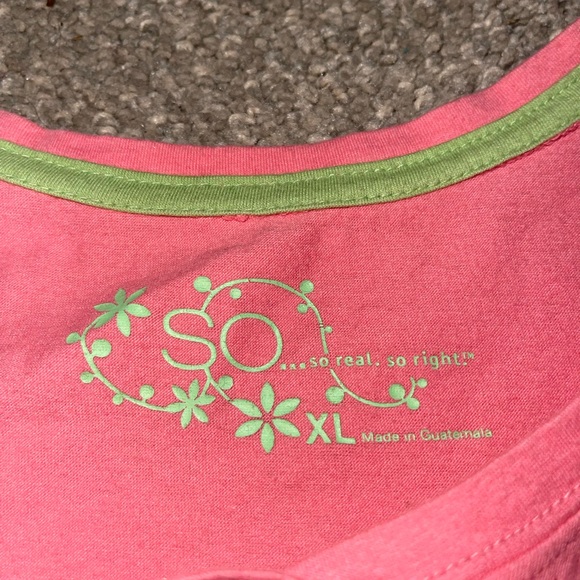 Pink V Neck - Picture 2 of 2